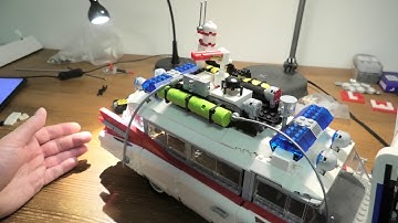 Review Lego Creator Ghostbusters ECTO 1 SET 10274 4K