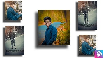 Shadow Behind The Image || Drop shadow 3D  Effects ||  PicsArt tutorial