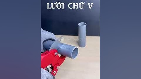 KÉO CẮT ỐNG NHỰA 42MM ĐỎ ĐEN CAO CẤP