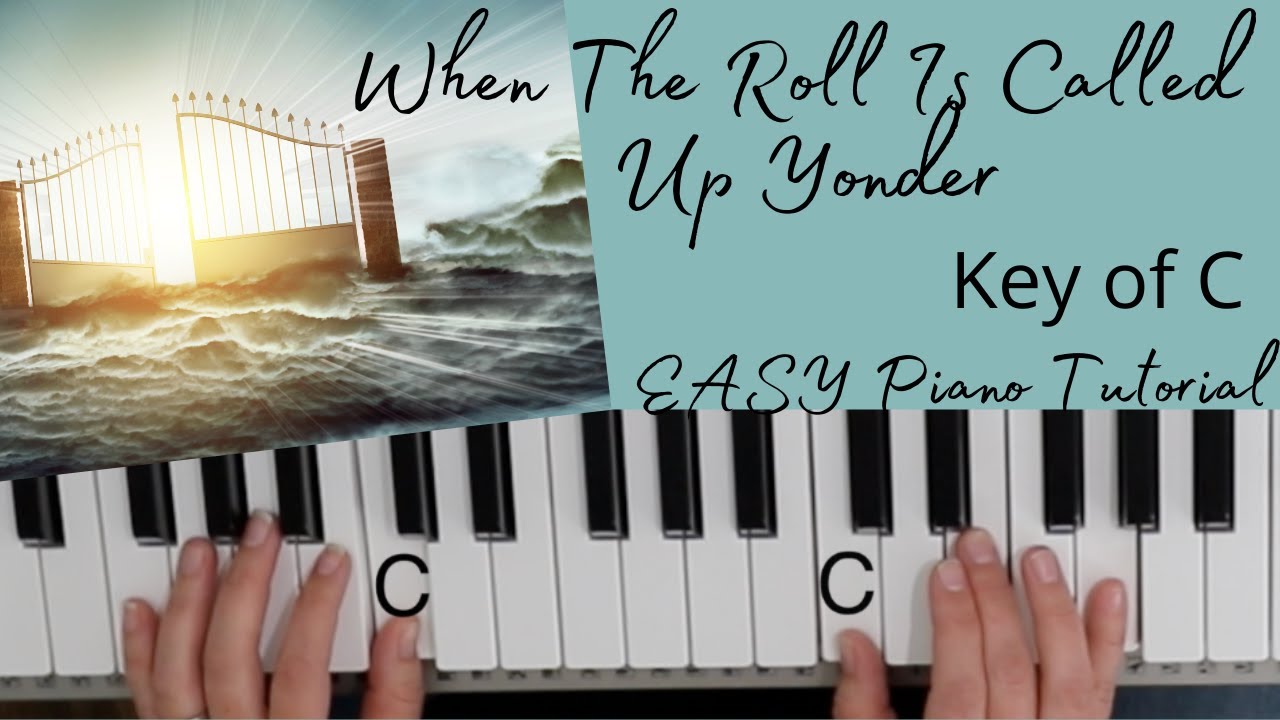 When The Roll Is Called Up Yonder James Milton Black Key Of C EASY when-the-roll-is-called-up-yonder-james-milton-black-key-of-c-easy