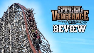 Steel Vengeance Review - Cedar Point 200 FOOT RMC Hybrid Coaster!