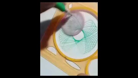 draw a 3d sphere drawing with spirograph #shorts #viral #shortsfeed #youtubeshorts #drawing #3d