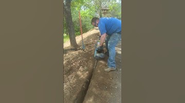 This GeoRipper trencher is a must have in the tool box if your an irrigation guy or landscaper