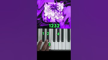Thumbnail of MONTAGEM TOMADA  Slow Reverb Piano Tutorial #shorts #piano #tutorial #phonk