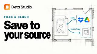 Save back to Dropbox or Google Drive | Deta Studio