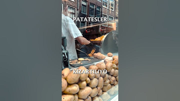 Avrupanın En İyi Patates Kızartması #patates