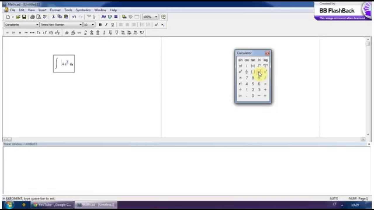 MathCad 14 how to use - YouTube
