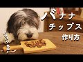 犬おやつレシピ｜バナナチップスの作り方【もふ飯】