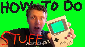 Nintendo Gameboy Backlight Tutorial (How to install mod for DMG1)