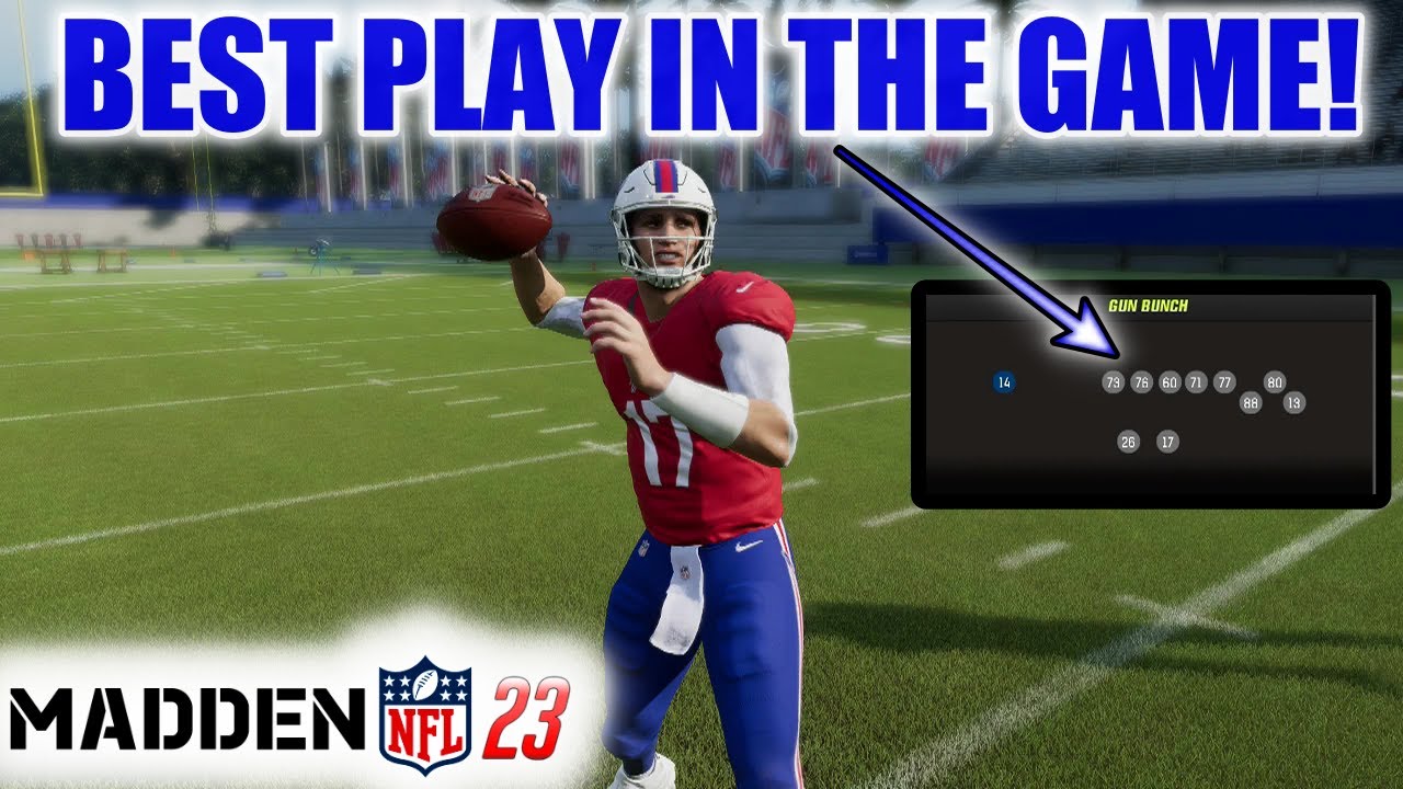 THIS IS THE BEST PLAY IN THE GAME! KILL ANY MADDEN 23 DEFENSE - YouTube