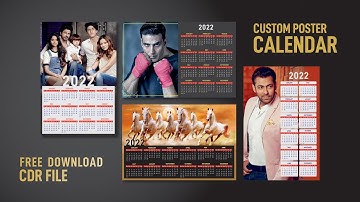 Calendar Download | Free Download Calendar 2022 | CorelDRAW