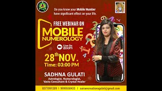 Mobile Numerology Webinar Part-1