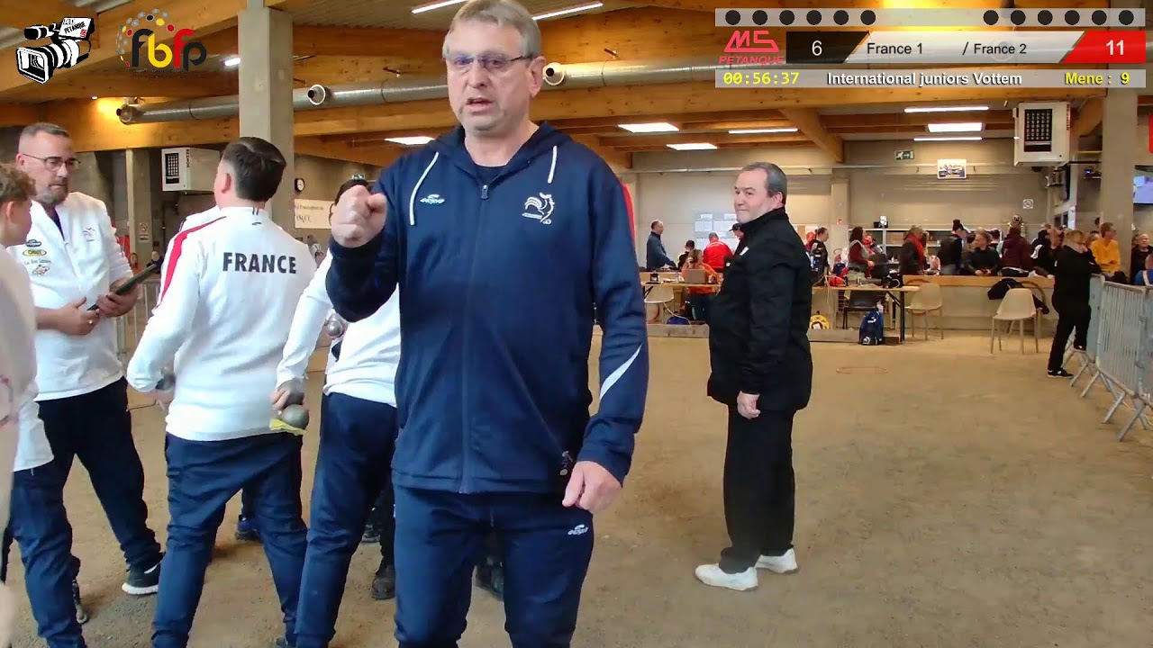 Miniature : Pétanque International Juniors Vottem, finale X3