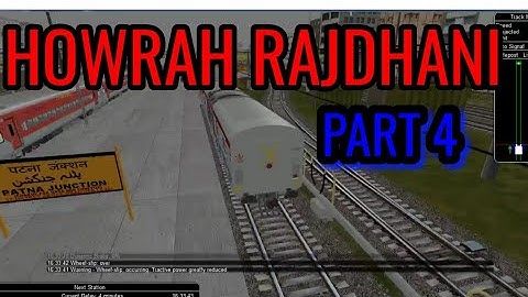 12305/Howrah - New Delhi Rajdhani Express (via Patna) हावड़ा-नई दिल्ली राजधानी एक्सप्रेस PART 4
