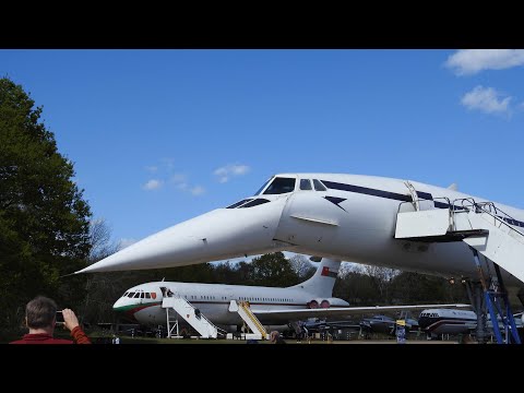 Concorde G-BBDG Nose-Raising