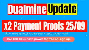 Dualmine Cloud Mining 2020 Update and x2 Payment Proofs, Earn Free Crypto