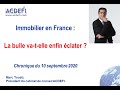 Immobilier en France : la bulle va-t-elle enfin éclater ?