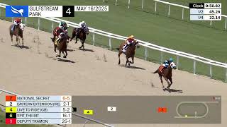 Gulfstream Park: May 16, 2025 Race 4