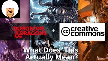 What The D&D Creative Commons Includes  And What It Doesn