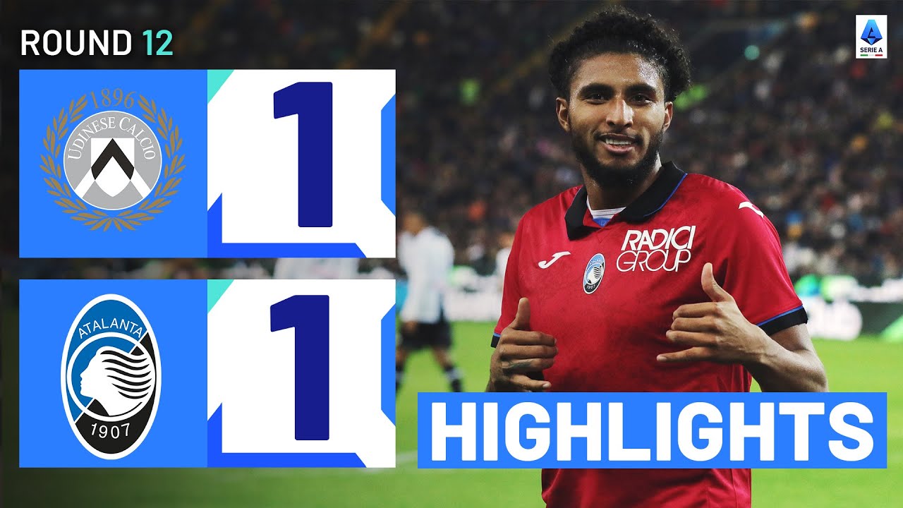 UDINESE-ATALANTA 1-1 | HIGHLIGHTS | Ederson rescues a point for La Dea | Serie A 2023/24