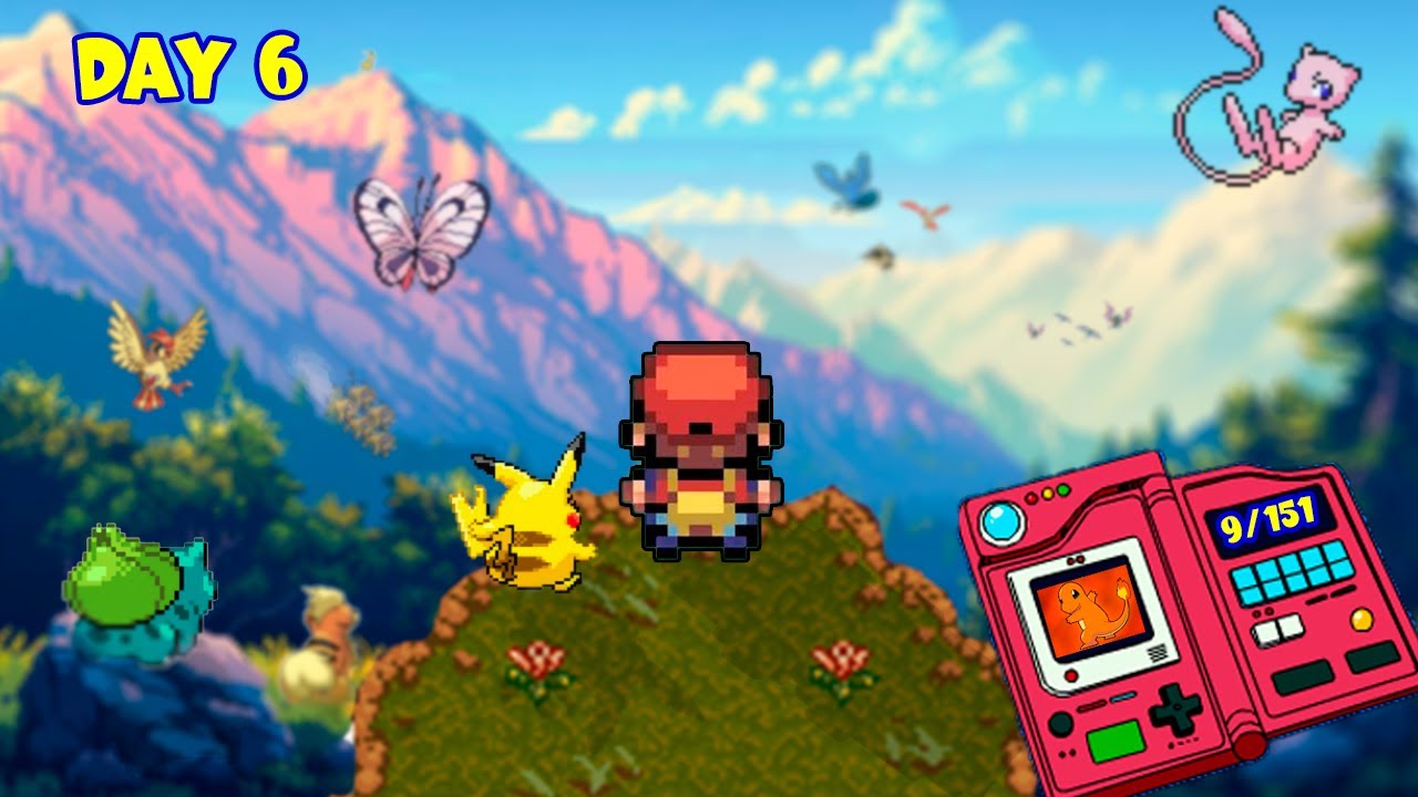 Playing Pokémon Everyday Until I Complete the Pokédex