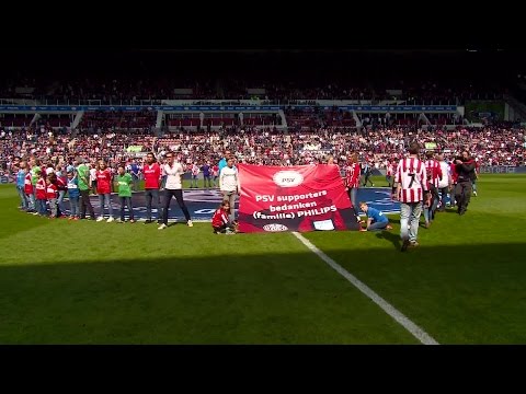 Eerbetoon aan Philips als jarenlange shirtsponsor van PSV