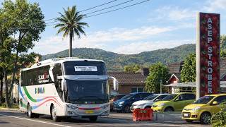 MENGENDARAI BUS BUDIMAN DI JALANAN TASIK ETS 2 MOD INDONESIA screenshot 3