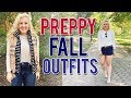 PREPPY FALL OUTFITS OF THE WEEK October 2018!! (LLBeanBoots, Vests &amp; MORE)  || Kellyprepster