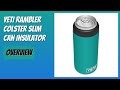 REVIEW (2026): YETI Rambler Colster Slim Can Insulator. Features