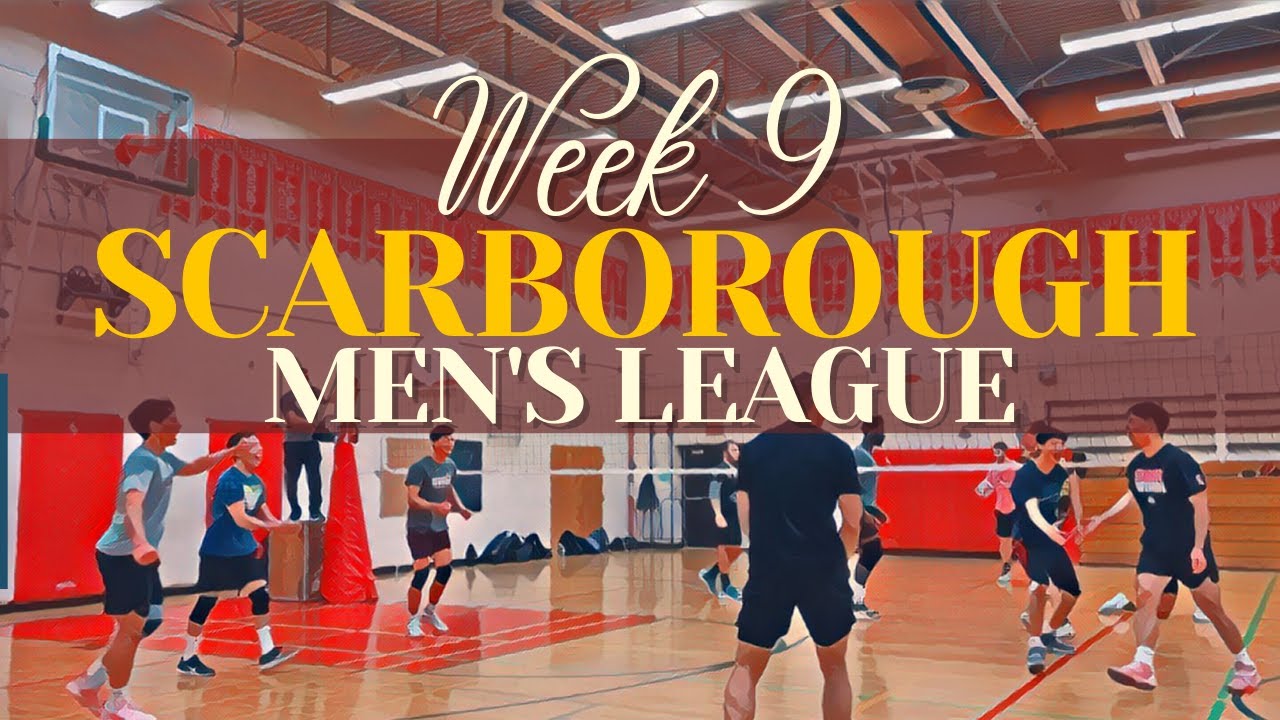 Scarborough Men's Volleyball League Highlights Regular Season Week 9