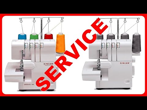 Singer 14SH654 Finishing Touch Serger Instructional Video 