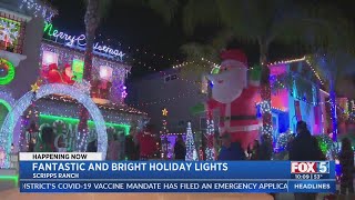 Holiday Lights Bring Joy To Visitors Near Scripps Ranch