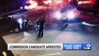 Man running for Collier County Commissioner seat arrested for cocaine possession