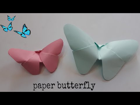 paper-butterfly:-how-to-make-paper-butterflies-||-origami-paper-butterfly