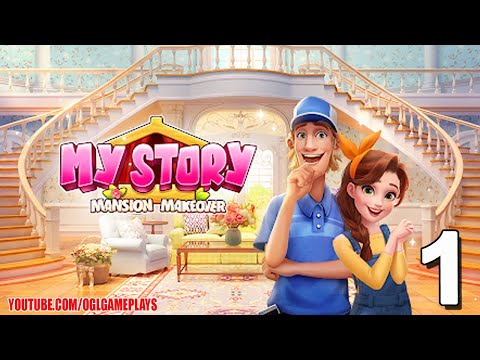 My Story - Mansion Makeover Gameplay Walkthrough Part 1 (Android Match 3)