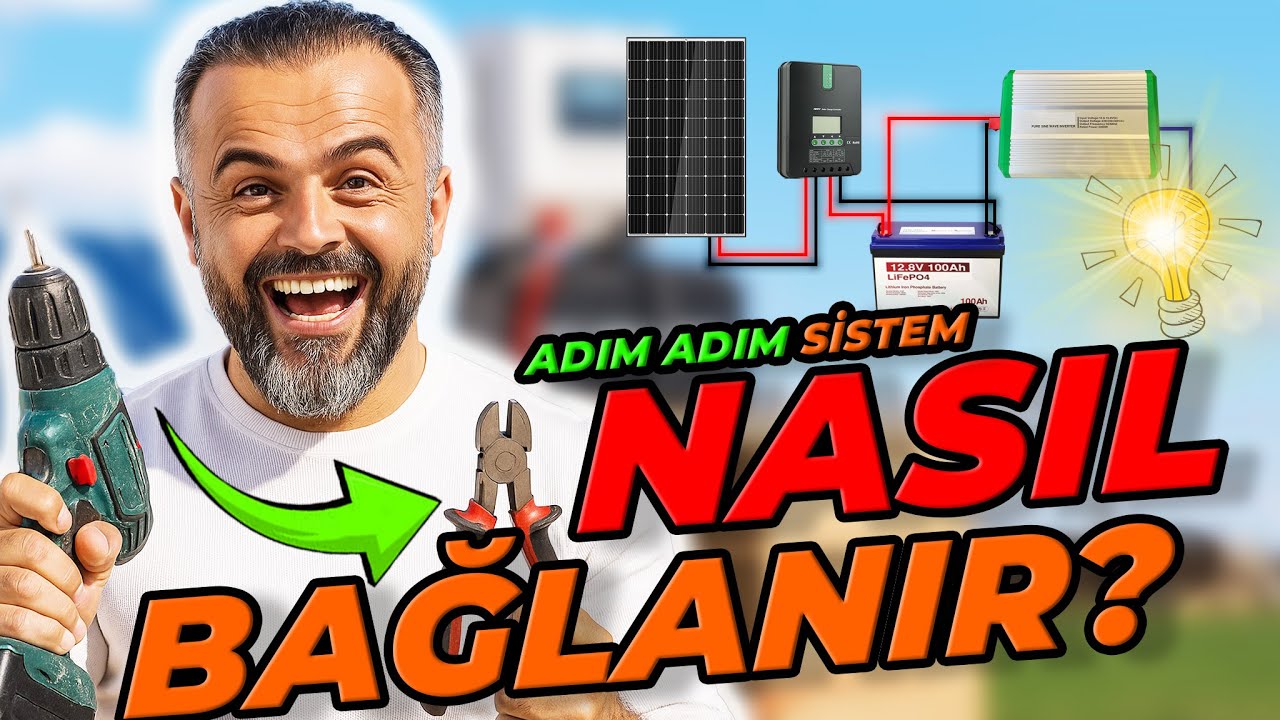 Usta Çağırmaya Gerek Yok! 🛠️ Karavan Güneş Enerjisi Sistemi Kurulumu | Adım Adım Nasıl Toplanır