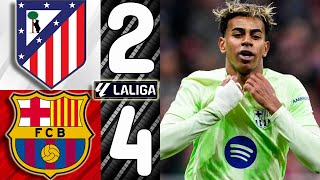 🎥 Atletico Madrid vs. Barcelona [2-4] - Match Review (La Liga 2024\/2025)