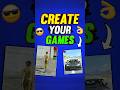 Easiest Way To Create Game 🤯 #shortsfeed #youtubeshorts #gaming