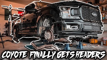 HOW TO INSTALL LONG TUBE HEADERS ON A 2015-2020 F-150 5.0 COYOTE!