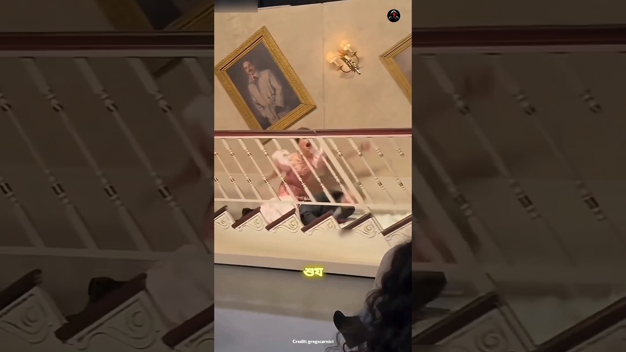 ​How Movies Fake Falling Down Stairs 📽️