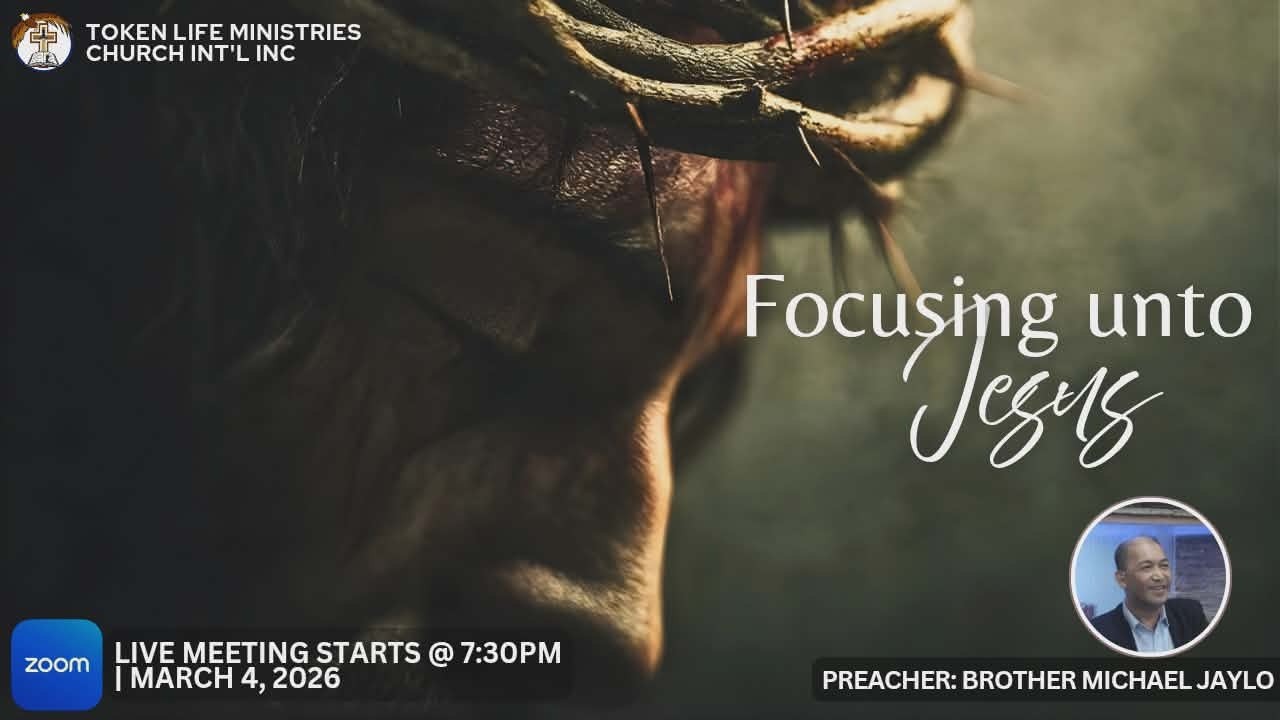 FOCUSING UNTO JESUS