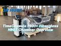 TimeCapsule F900+ Fiberglass HBOT Chamber Overview