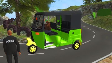 Modern Auto Tuk Tuk Real Rickshaw Game - Android Gameplay #2