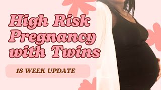 Twin Nursery Sneak Peak! Older first-time mom pregnant with High Risk Twins- 18 week update!