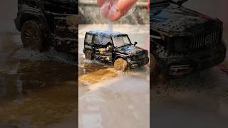 Car mud washing after off-road 💦💧| Mercedes Benz G-Wagon | Diecast scale model cars drift कार धुलाई