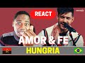 REACT | Hungria Hip Hop - Amor e Fé (Official Music Video) | GRINGO REAGINDO