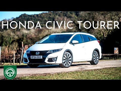 HONDA CIVIC TOURER FULL REVIEW - CAR AND DRIVING