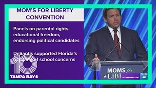 Gov. Ron DeSantis kicks off weekend-long 'Moms For Liberty' convention in Tampa