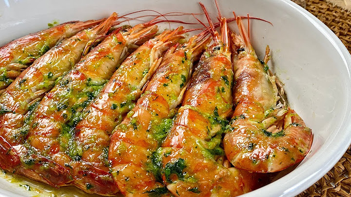 GAMBONES AL AJILLO AL HORNO I El mejor y más FÁCIL APERITIVO Navideño 😋😋