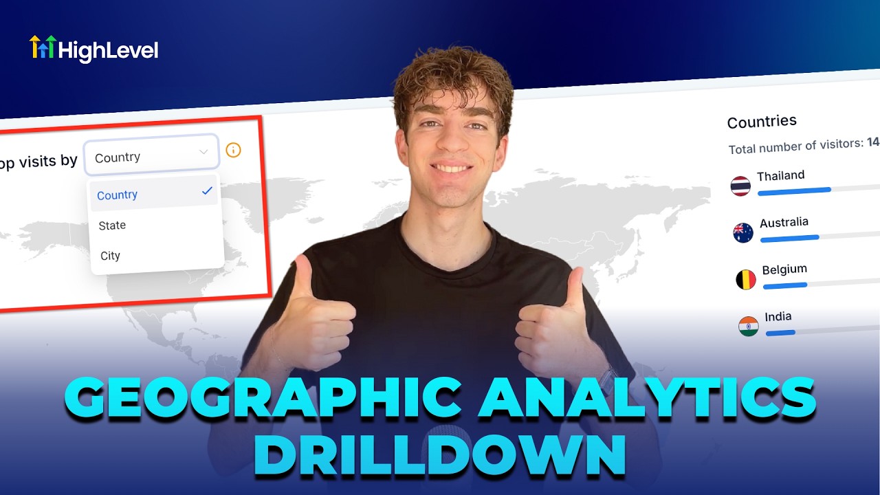 How To Use Geographic Analytics in HighLevel